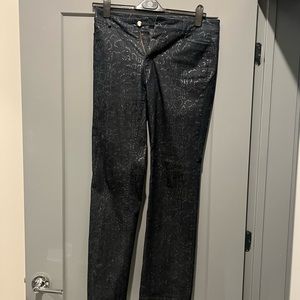 NWOT Doncaster metallic jean size 10